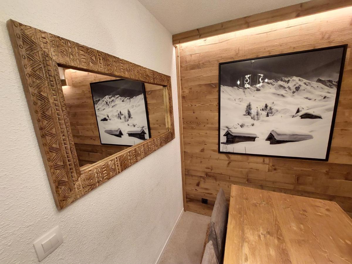 40M2 - Ski Aux Pieds - La Tania - Parking Couvert Экстерьер фото