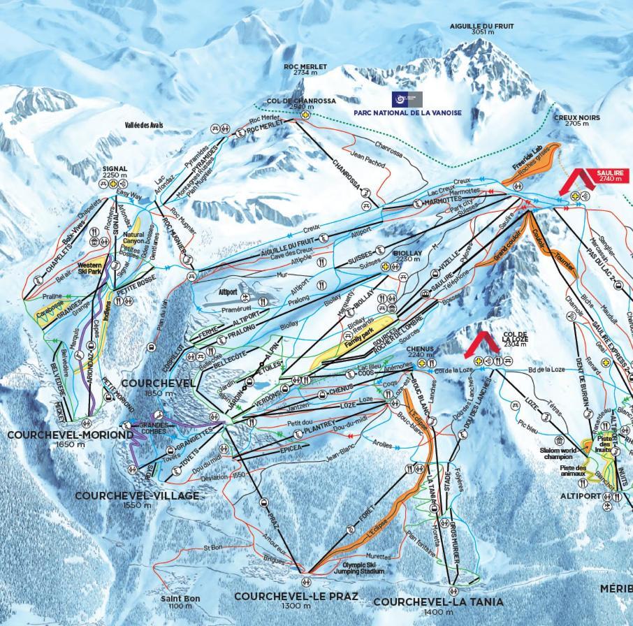 40M2 - Ski Aux Pieds - La Tania - Parking Couvert Экстерьер фото